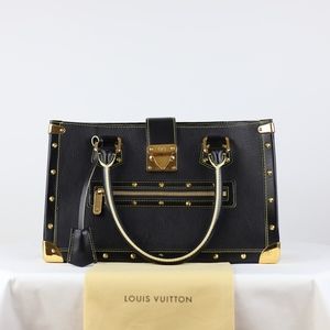 Louis Vuitton | Bags | Louis Vuitton Suhali Le Fabuleux Black Leather Bag |  Poshmark